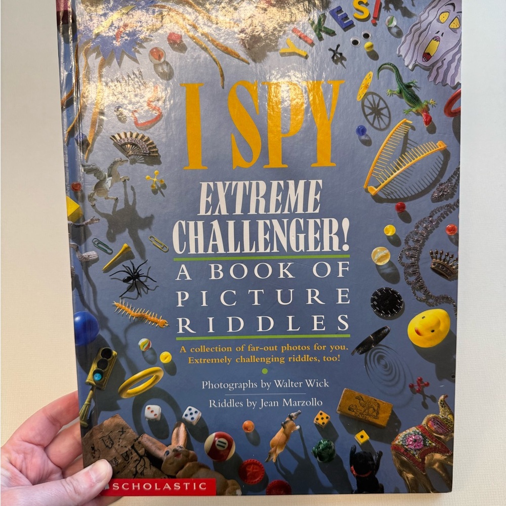 Scholastic I Spy Extreme Challenger Book - Gray and Multicolor